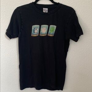 Ripndip Black Short Sleeve Tee with Graphic